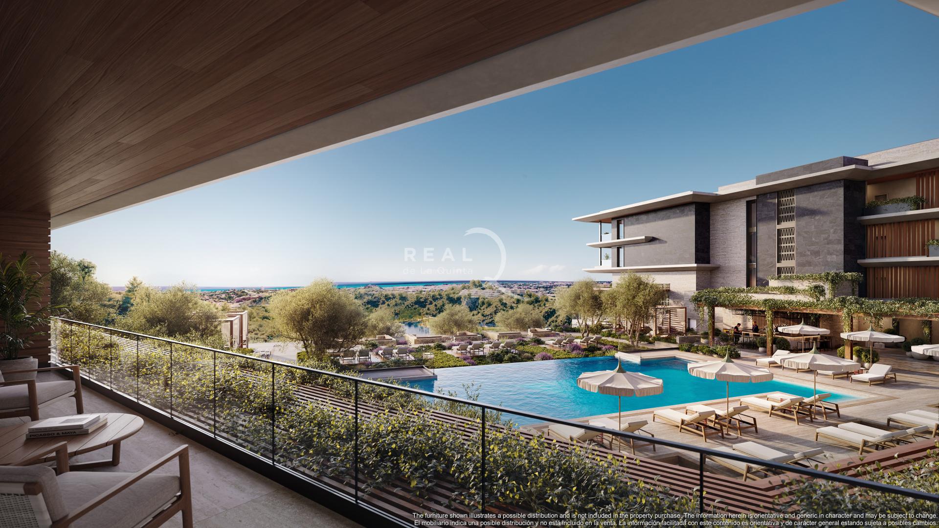 Views from the terrace - Branded Residences By Banyan Tree Group - Real de La Quinta
