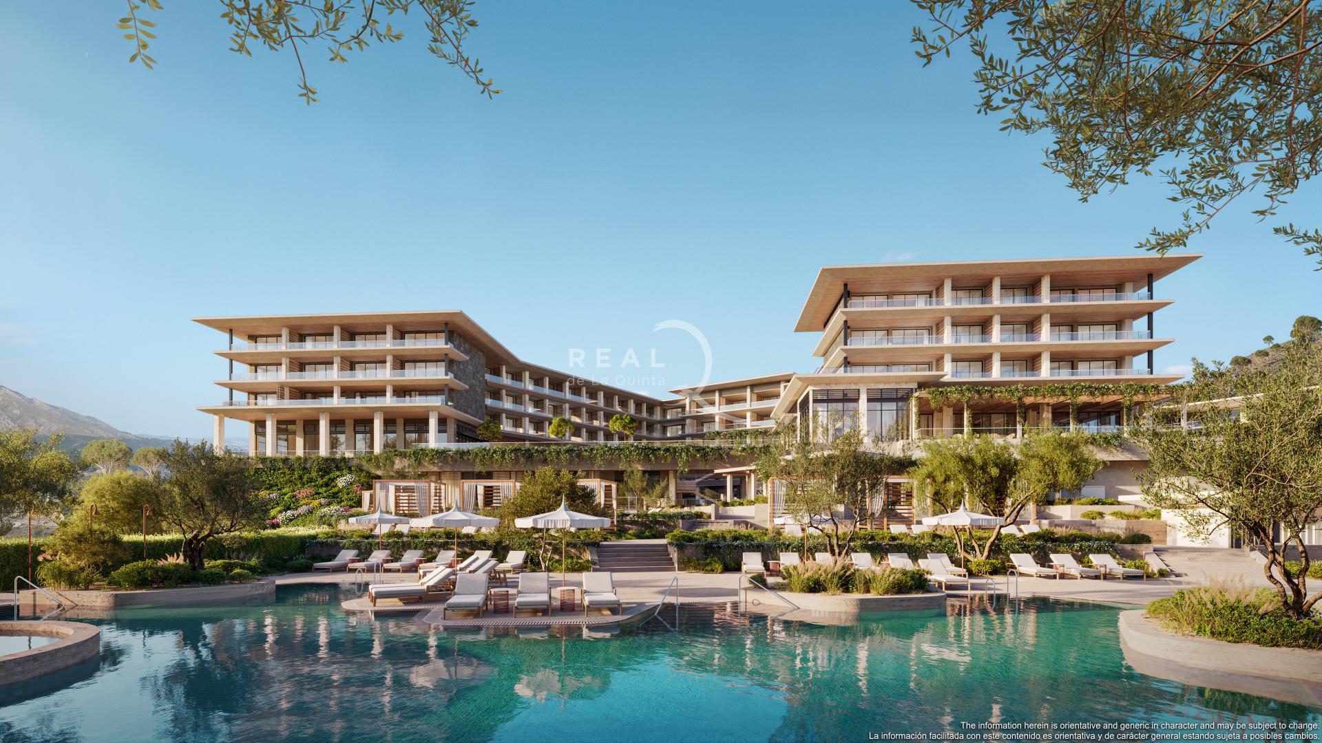 View from Family Pool (Garden Level) - Angsana Real de La Quinta Hotel By Banyan Tree Group