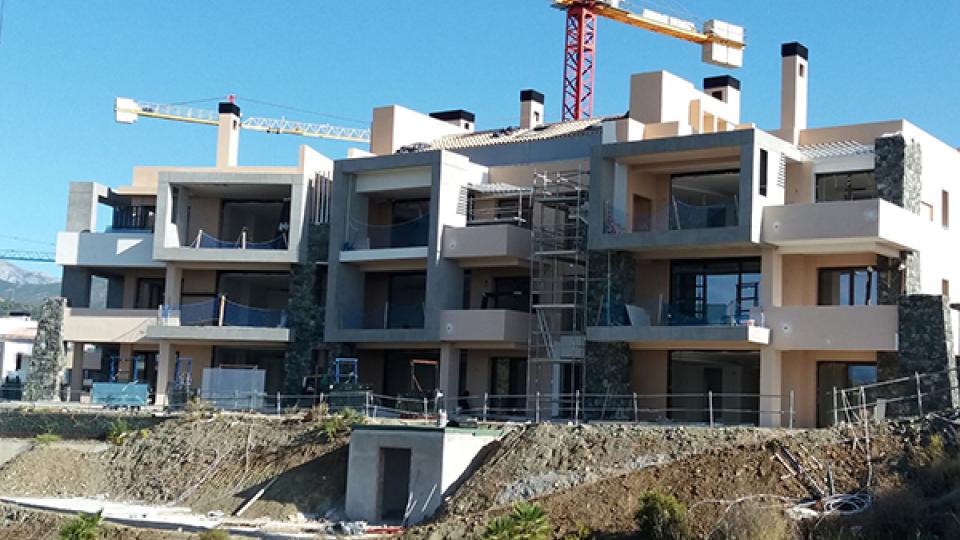 Front view of Block 9