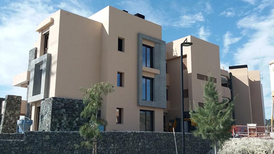 Rear view of Block 10