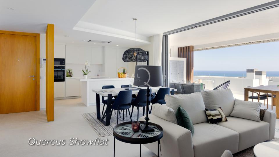 Quercus Showflat -Living Room