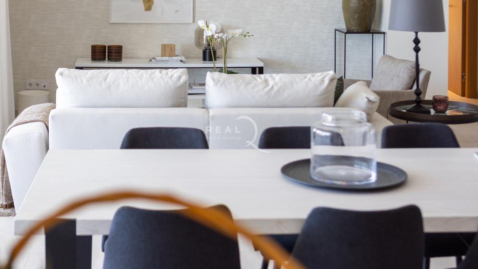 Quercus Showflat - Kitchen, LivingRoom