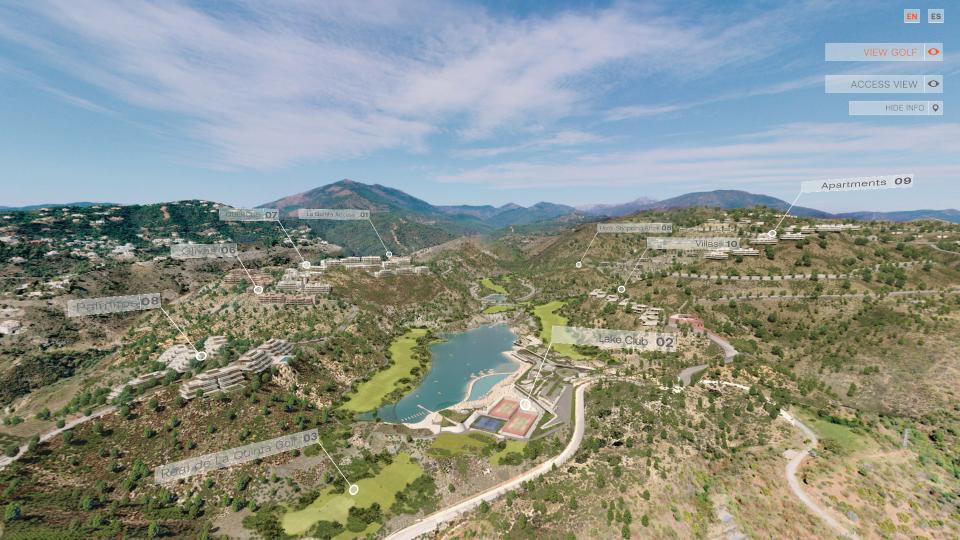 Real de La Quinta 360º Virtual Tour - View Golf