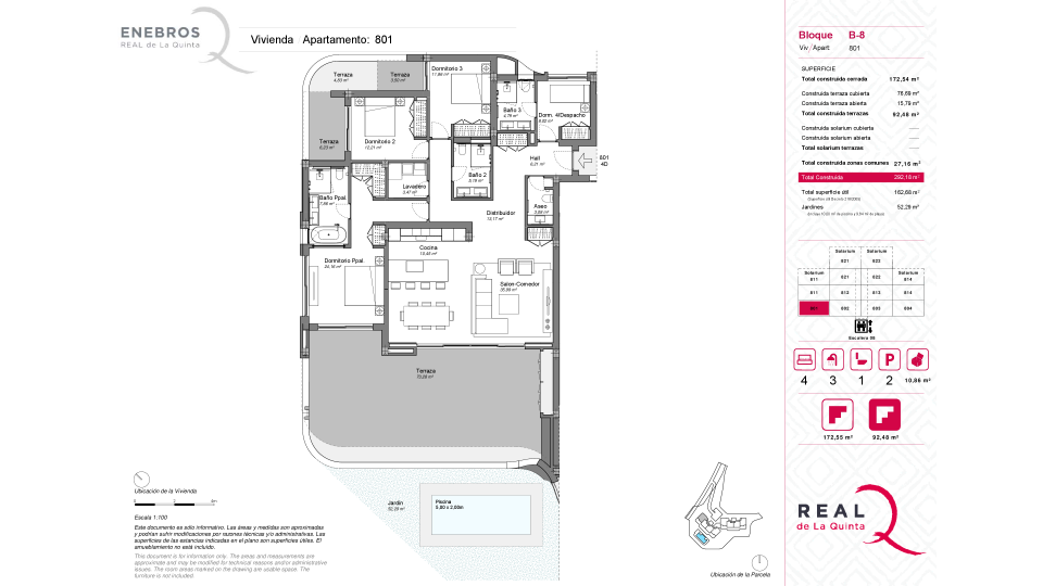 Floor plan living space
