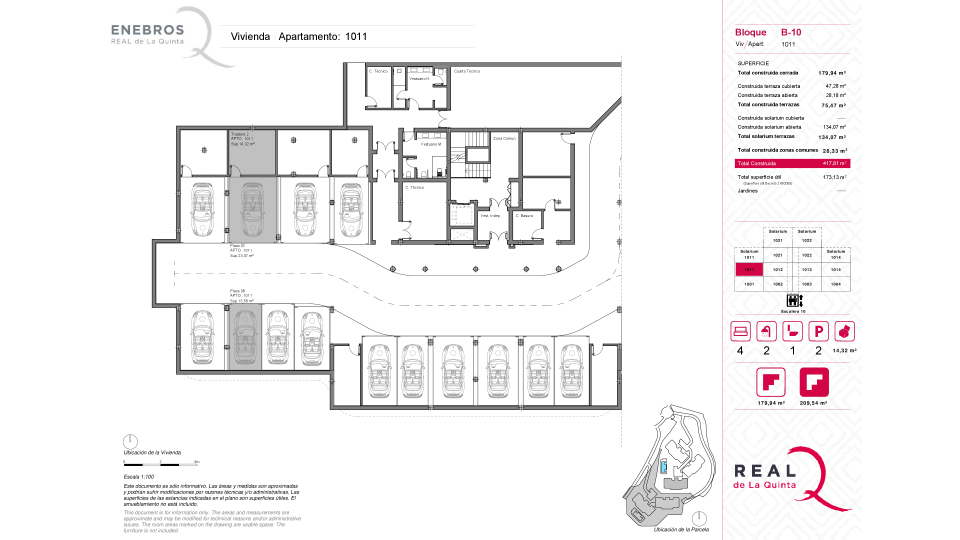 2 Parking Spaces and Storage Room