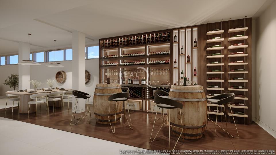 wine cellar leisure area