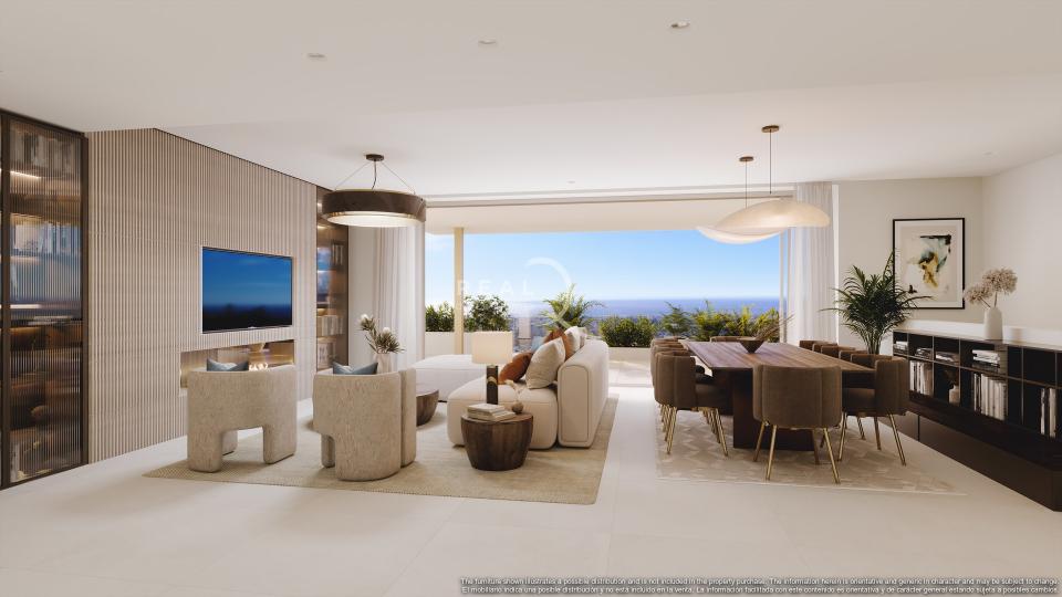 Mimosas Living and Dining Room + Kitchen (2D Camera 1)