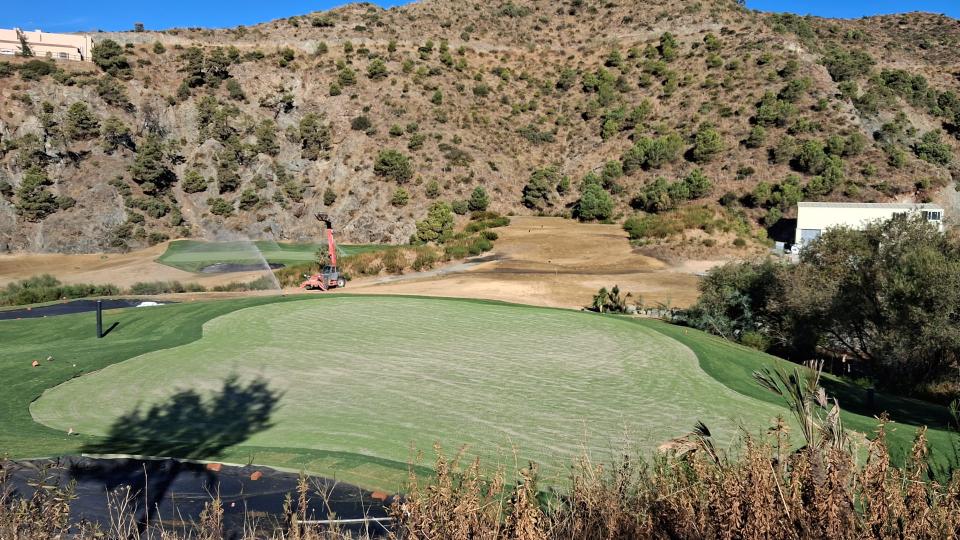 golf course at Real de La Quinta