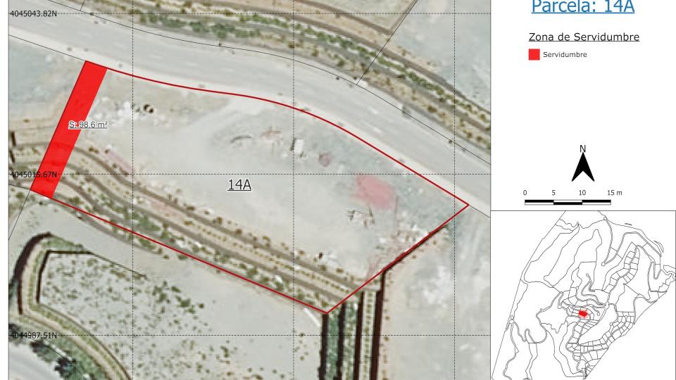 Plot 14A Easements