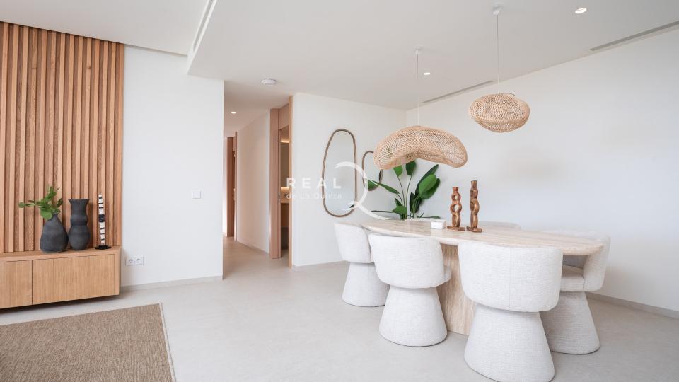 Dining and living room