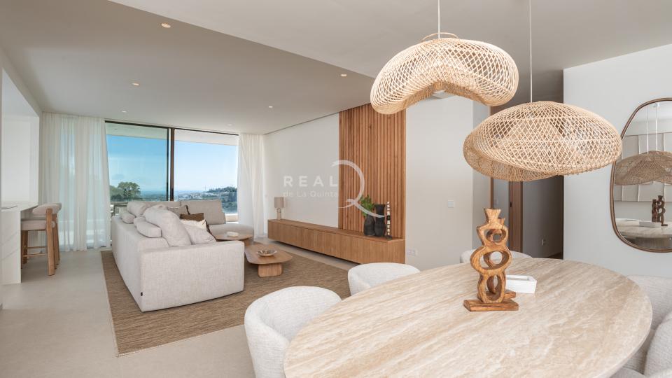 Dining and living room