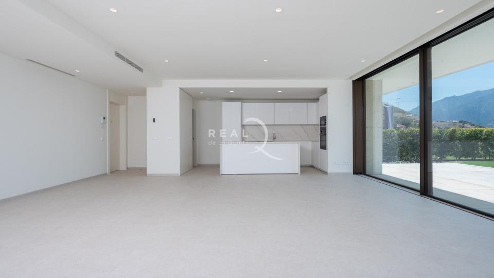 living and kitchen