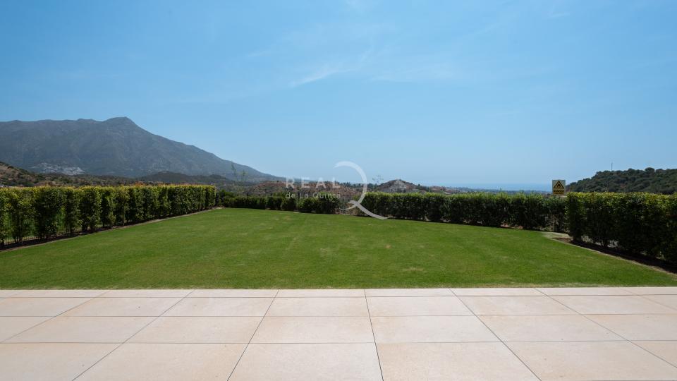terrace and garden