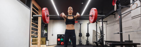 girl doing crossfit