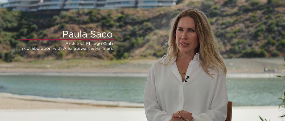 Preview image for the video "El Lago Club Interview with Architect Paula Saco | Real de La Quinta".