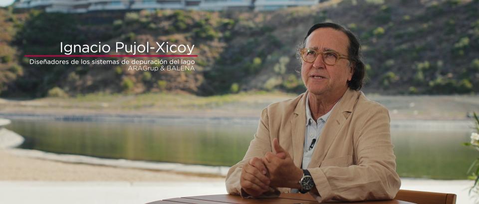 Preview image for the video "El Lago Club Interview with Designer of Lake Purification Systems Ignacio Pujol | Real de La Quinta".